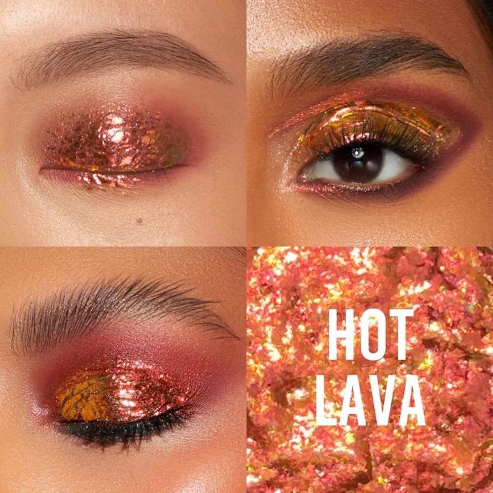 New Sealed Box Danessa Myricks Infinite Chrome Flakes Hot Lava Statement Makeup